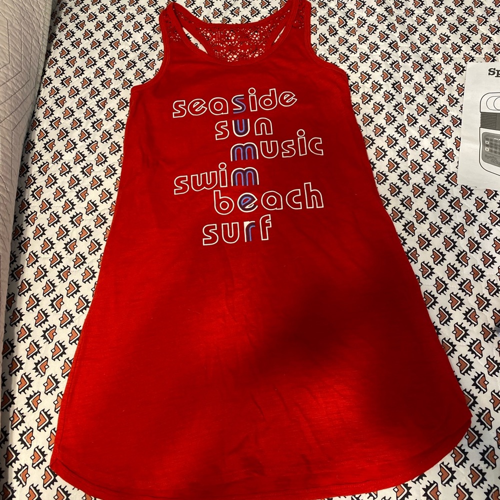Cat & Jack beach or pool cover up